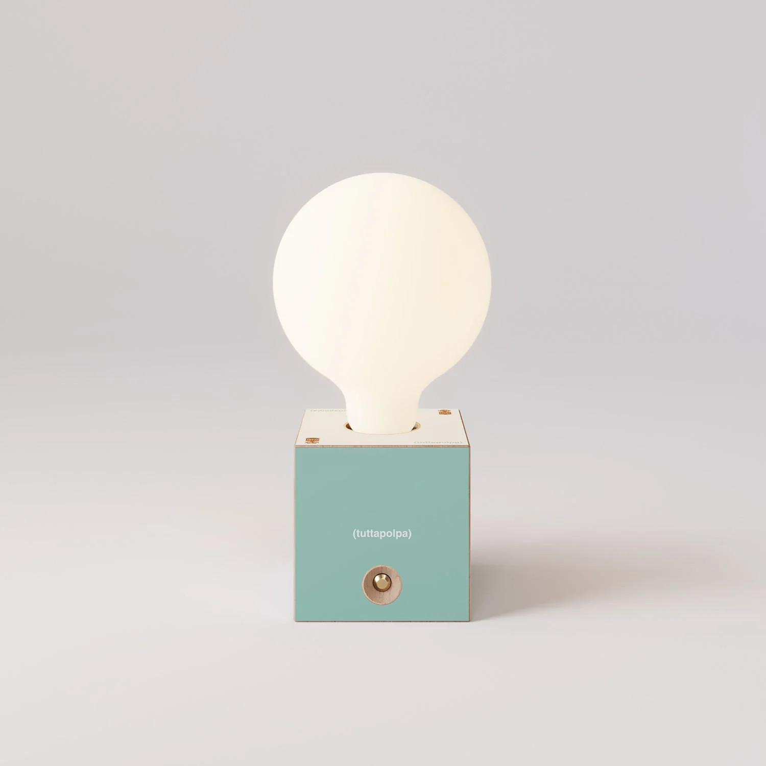 Cabless03 "Pensati all’Elba" batterijlamp met porseleineffect globe-lamp - Tuttapolpa - Image 4