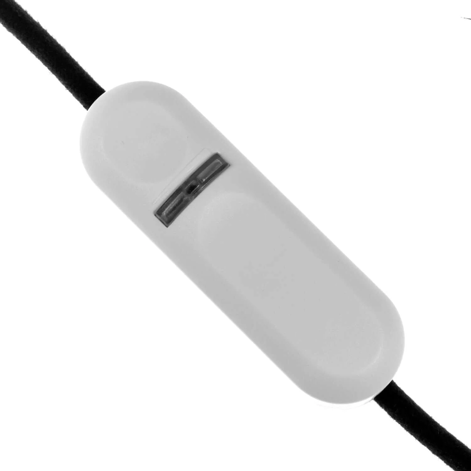 Draaidimmer voor LED en traditionele lichtbronnen in-lijn - Wit