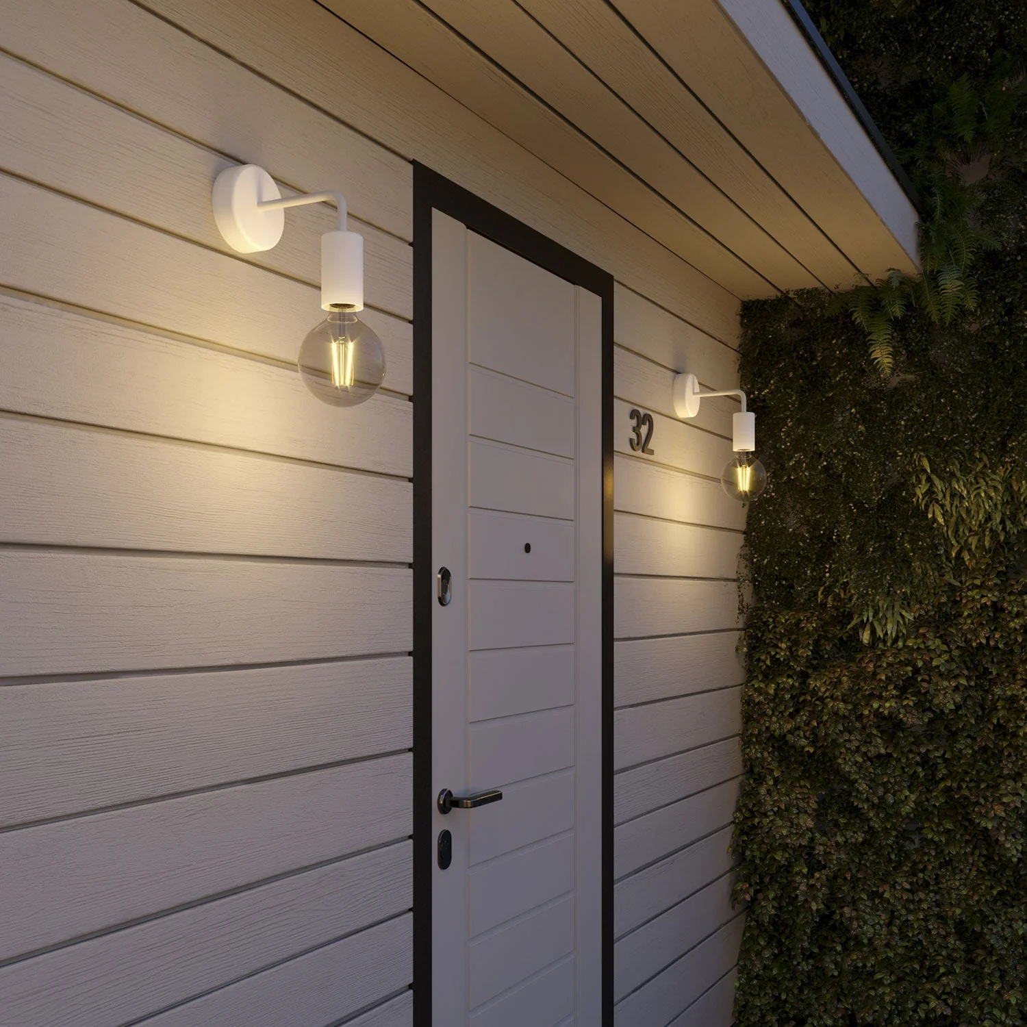 Fermaluce Modulair ELEGANT met L-verlenging, plafondkap en fitting IP65 waterdicht - Wit - Image 2