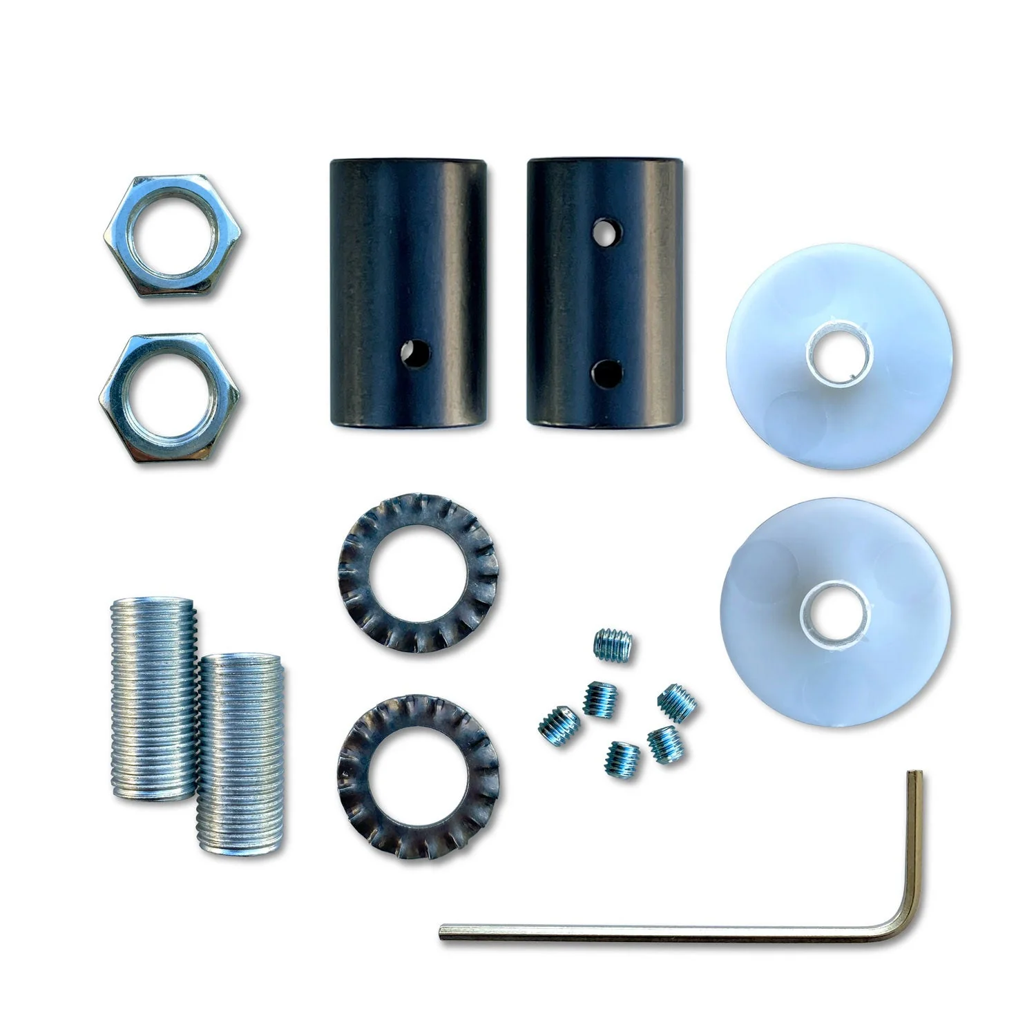Kit Creative Flex flexibele verlengbuis bekleed met RM72 Mèlange licht textiel met metalen uiteinden - Image 14