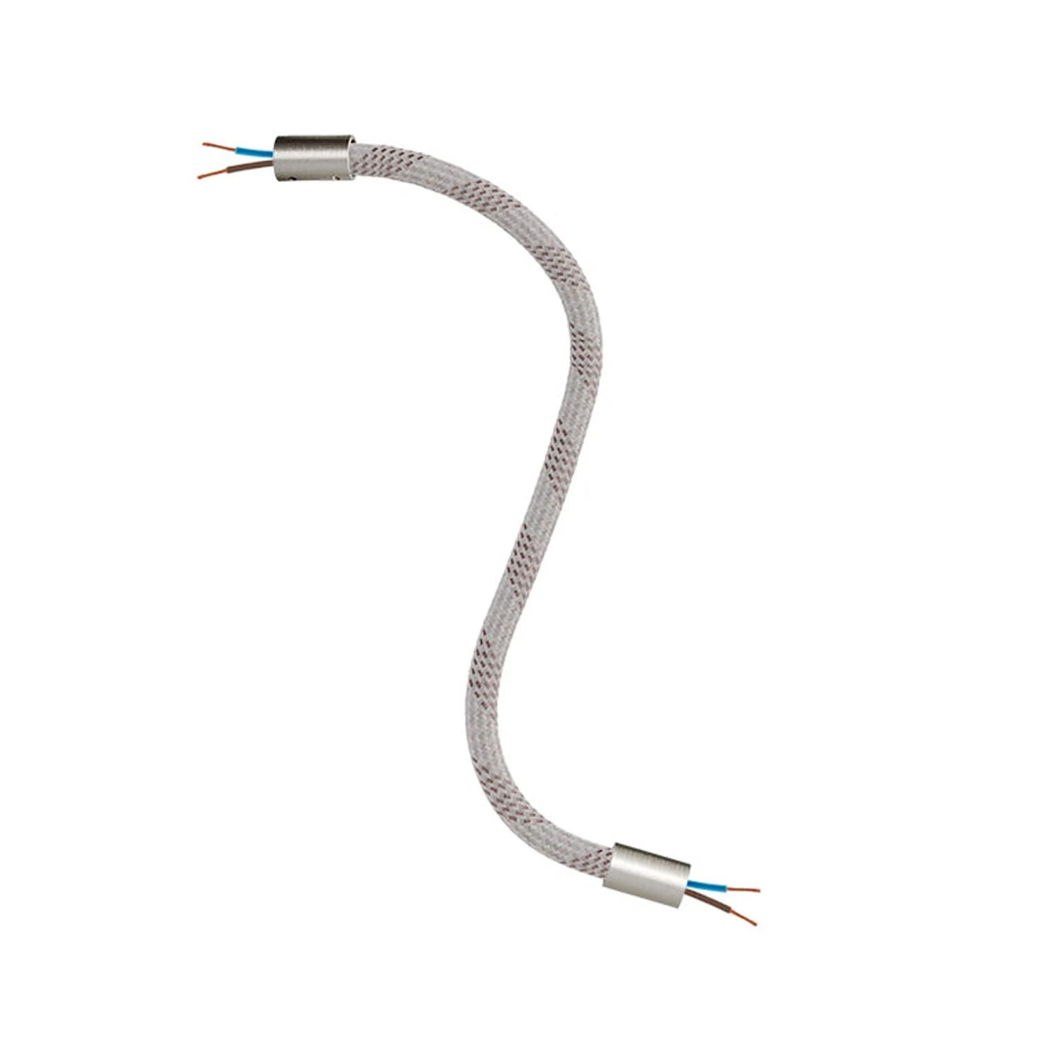 Kit Creative Flex flexibele verlengbuis bekleed met RM72 Mèlange licht textiel met metalen uiteinden - Image 19