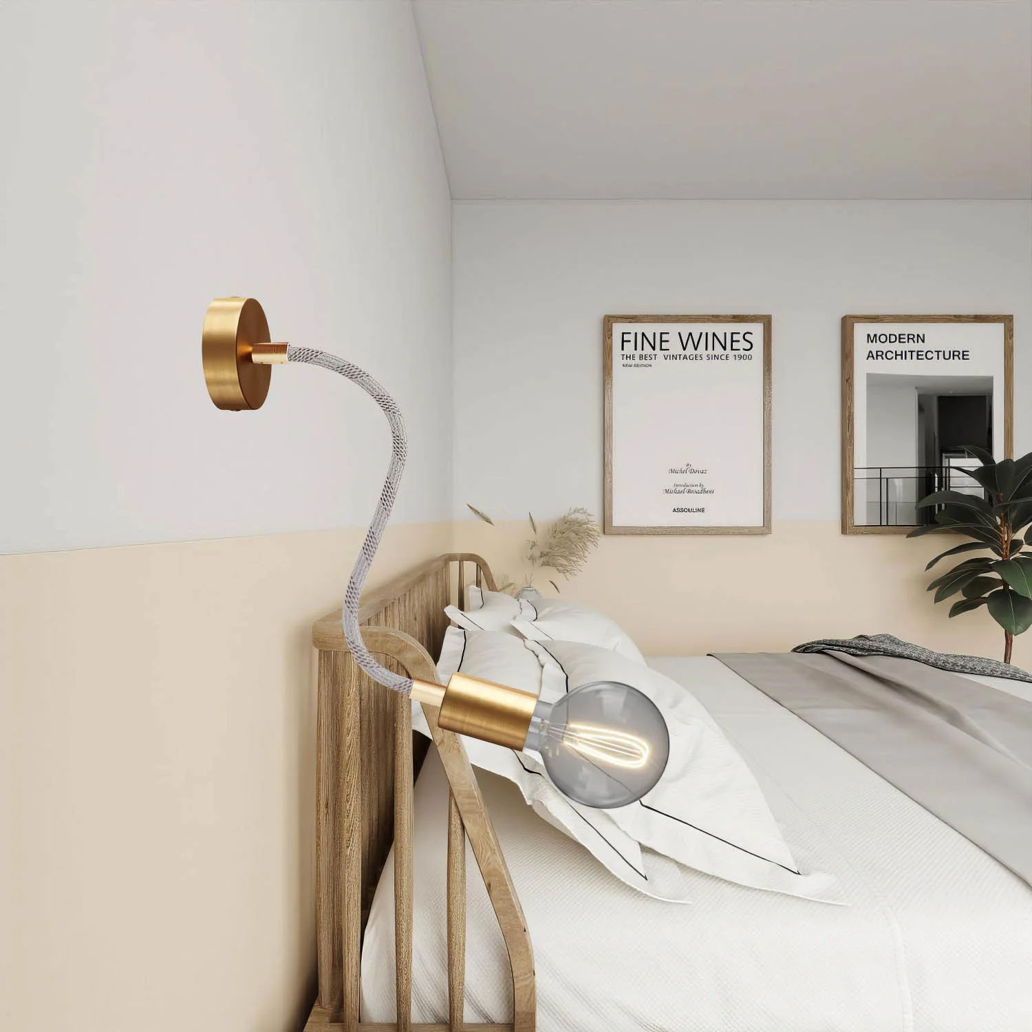 Kit Creative Flex flexibele verlengbuis bekleed met RM72 Mèlange licht textiel met metalen uiteinden - Image 34