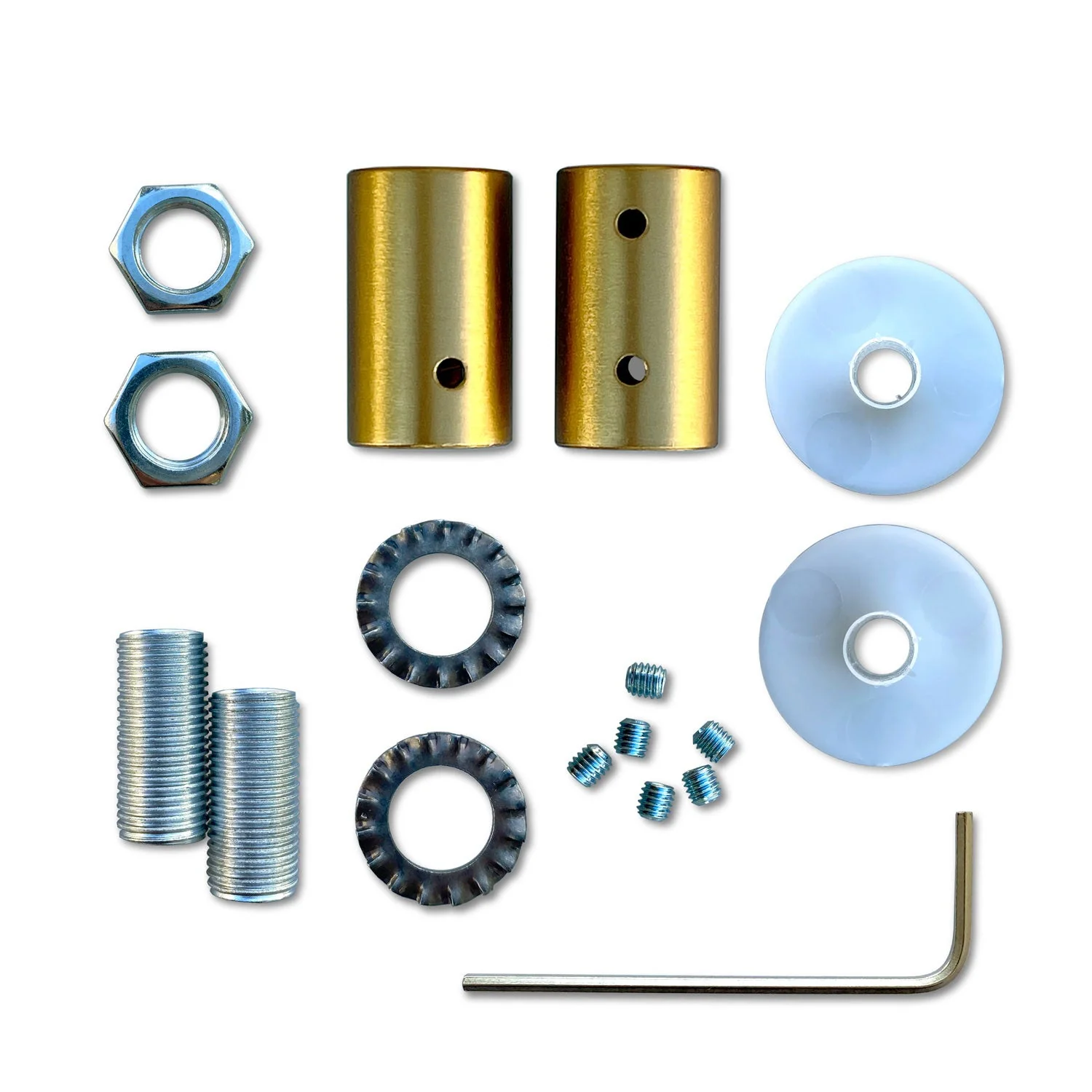 Kit Creative Flex flexibele verlengbuis bekleed met RM72 Mèlange licht textiel met metalen uiteinden - Image 35