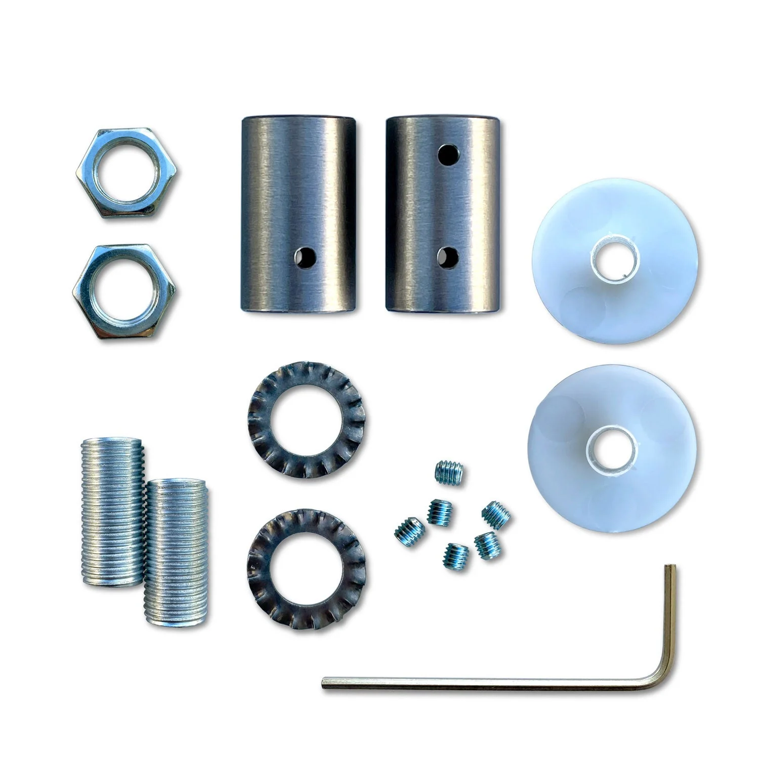 Kit Creative Flex flexibele verlengbuis bekleed met stof RZ22 Zwart Whiskey met metalen uiteinden - Image 21