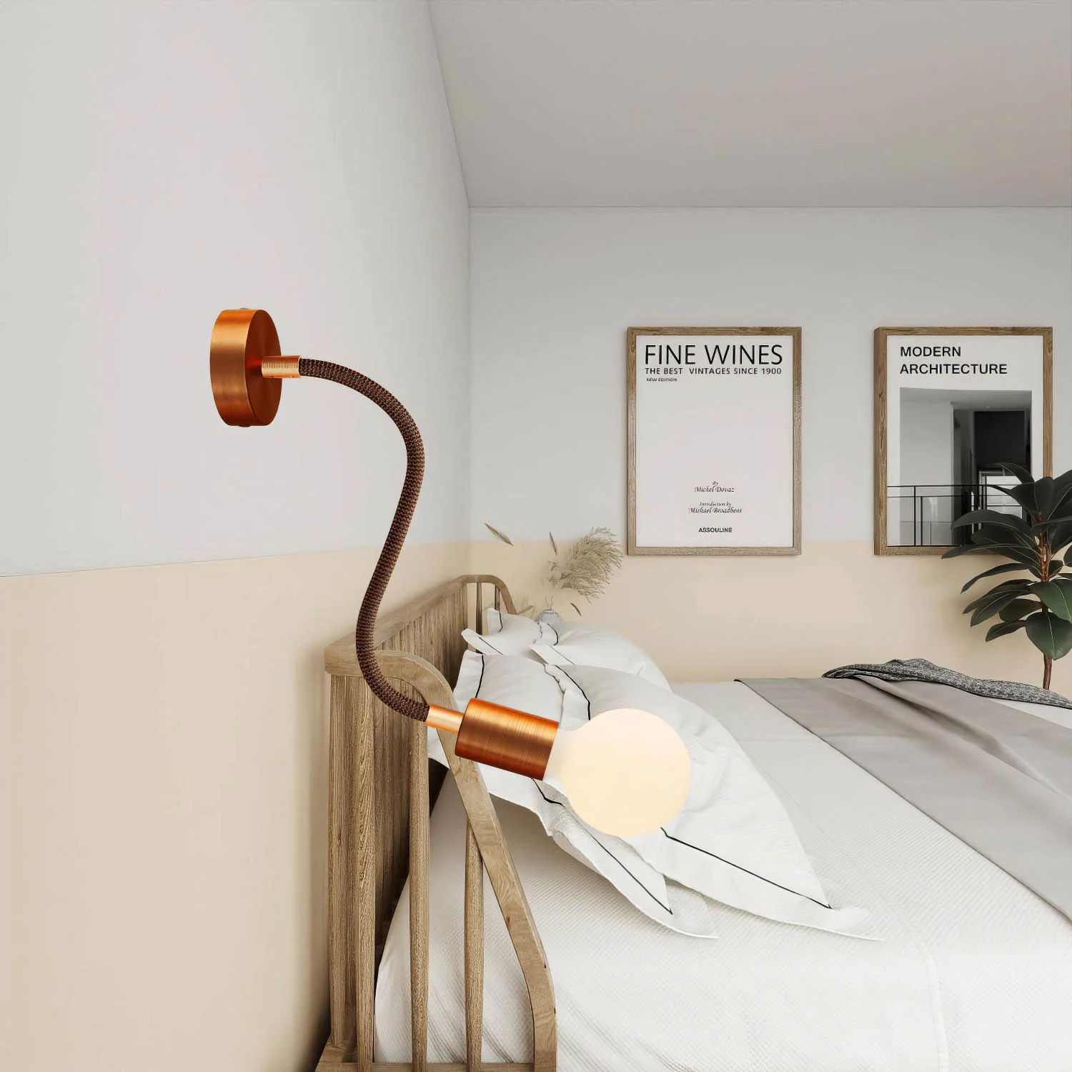 Kit Creative Flex flexibele verlengbuis bekleed met stof RZ22 Zwart Whiskey met metalen uiteinden - Image 27