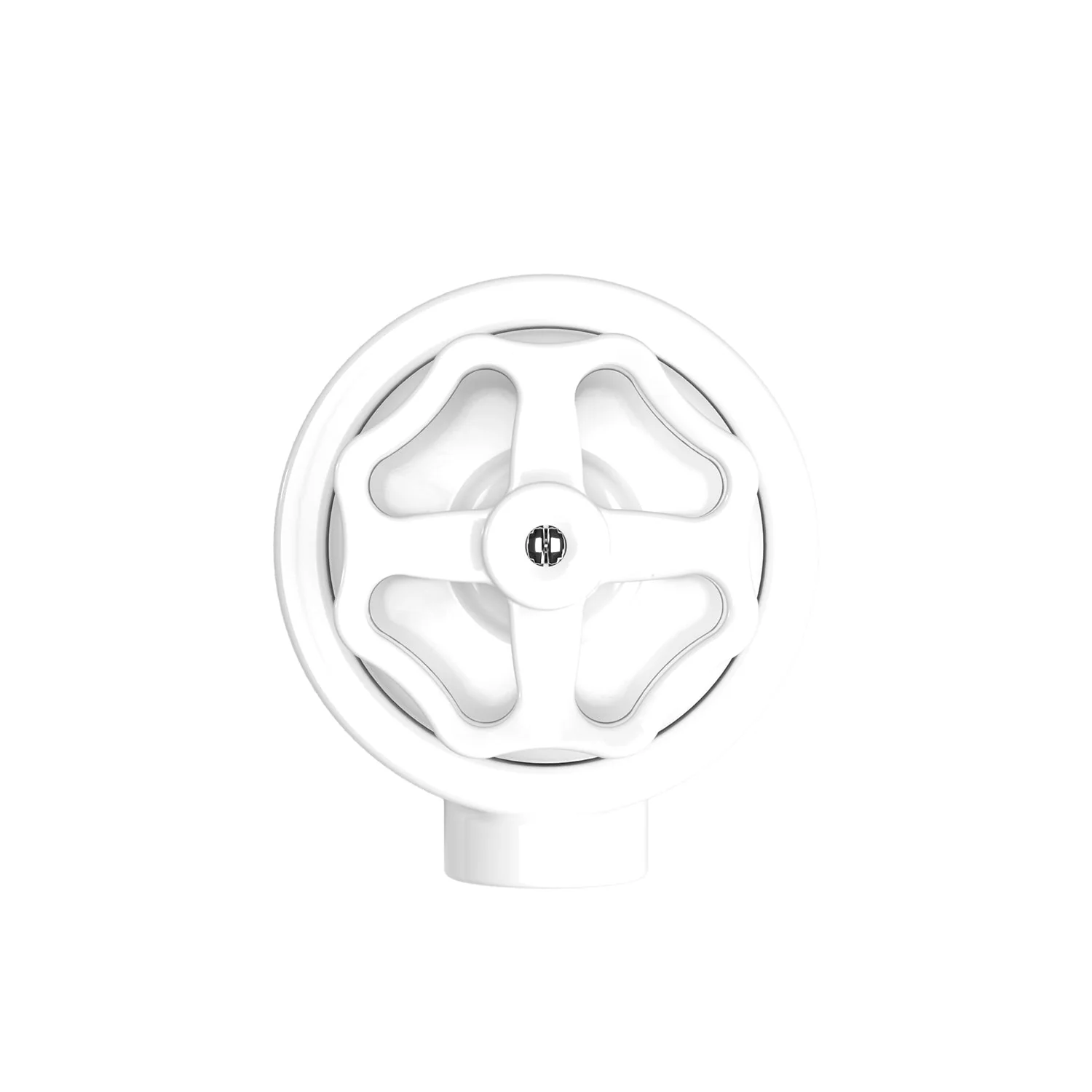 Schakelaar-/wisselkit met knop en basis voor Creative-Tubes in wit porselein - Image 2