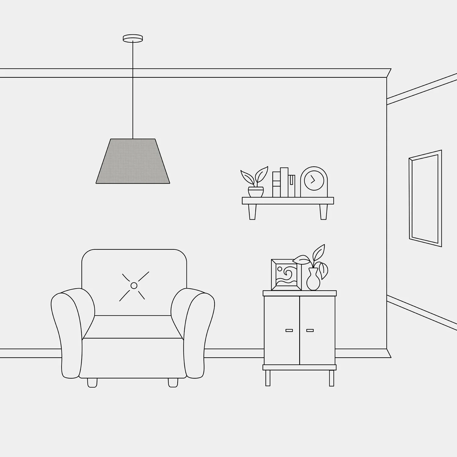 Lampenkap Impero M voor hanglamp met E27 fitting - Made in Italy - Camelot Grijs - Image 5