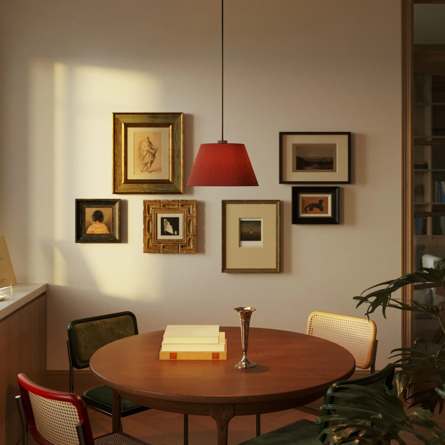 Lampenkap Impero M voor hanglamp met E27-fitting - Made in Italy - Wol Aragosta - Image 2