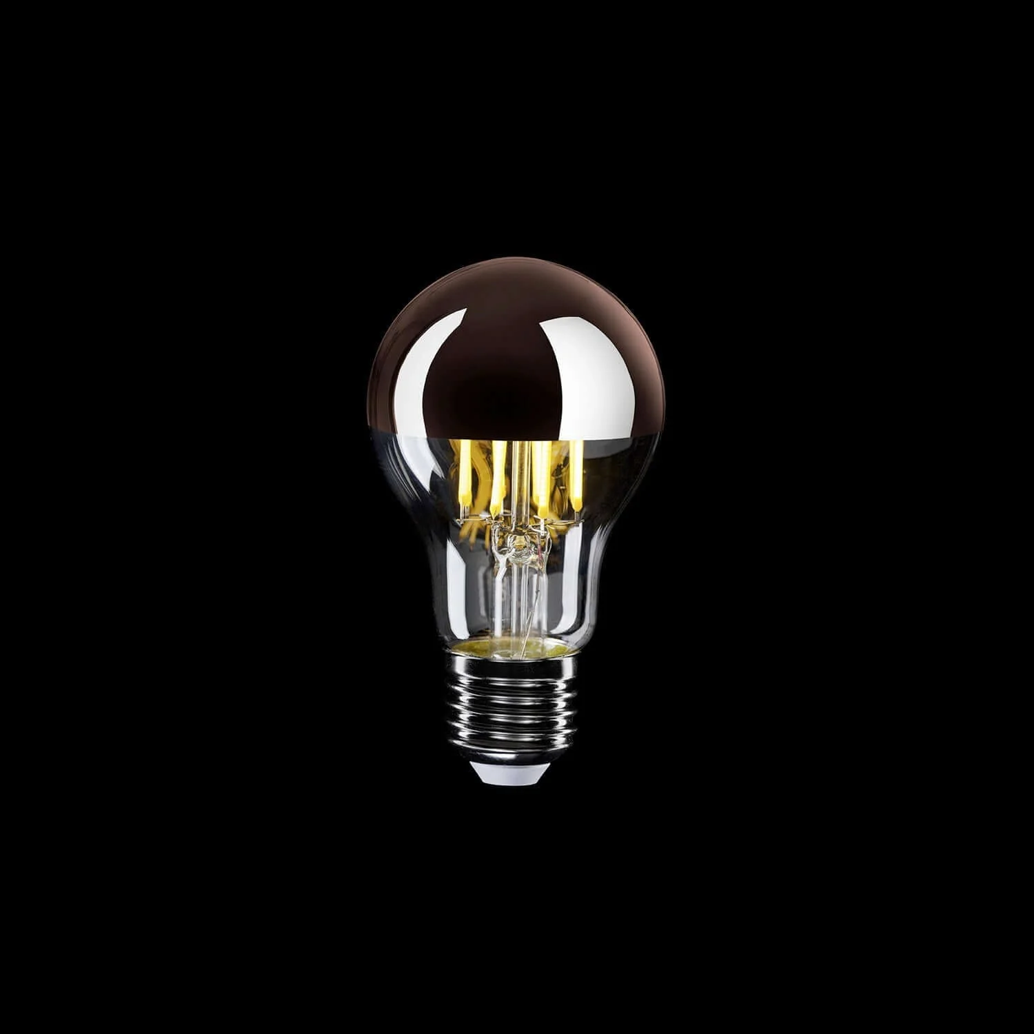 LED Lichtbron Halve Bol Koper Druppel A60 7W 650Lm E27 2700K Dimbaar - A22 - Image 2