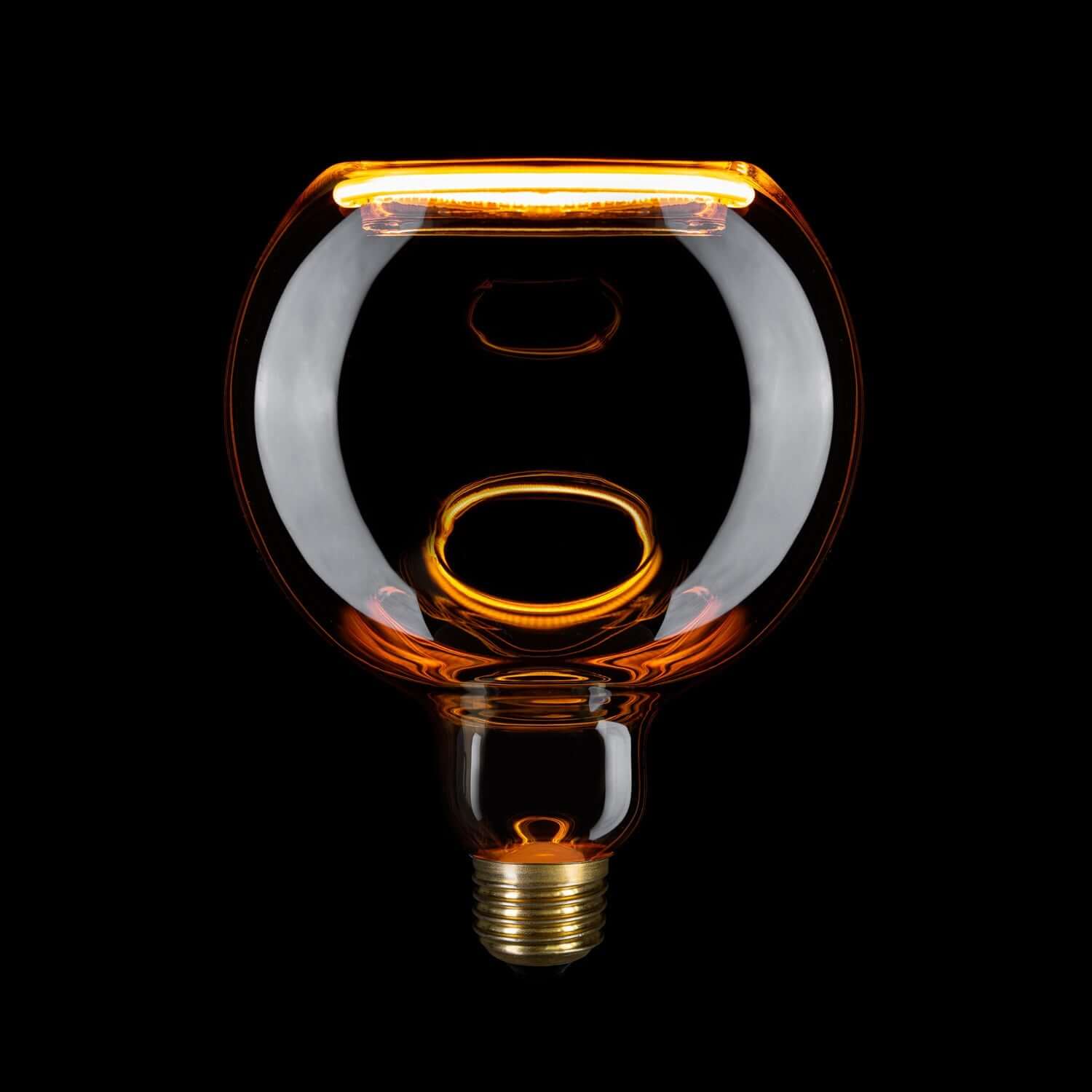 LED lichtbron Smoky Ghost Line CRI 90 G125 6W 220Lm E27 1900K Dimbaar - G15 - Image 2