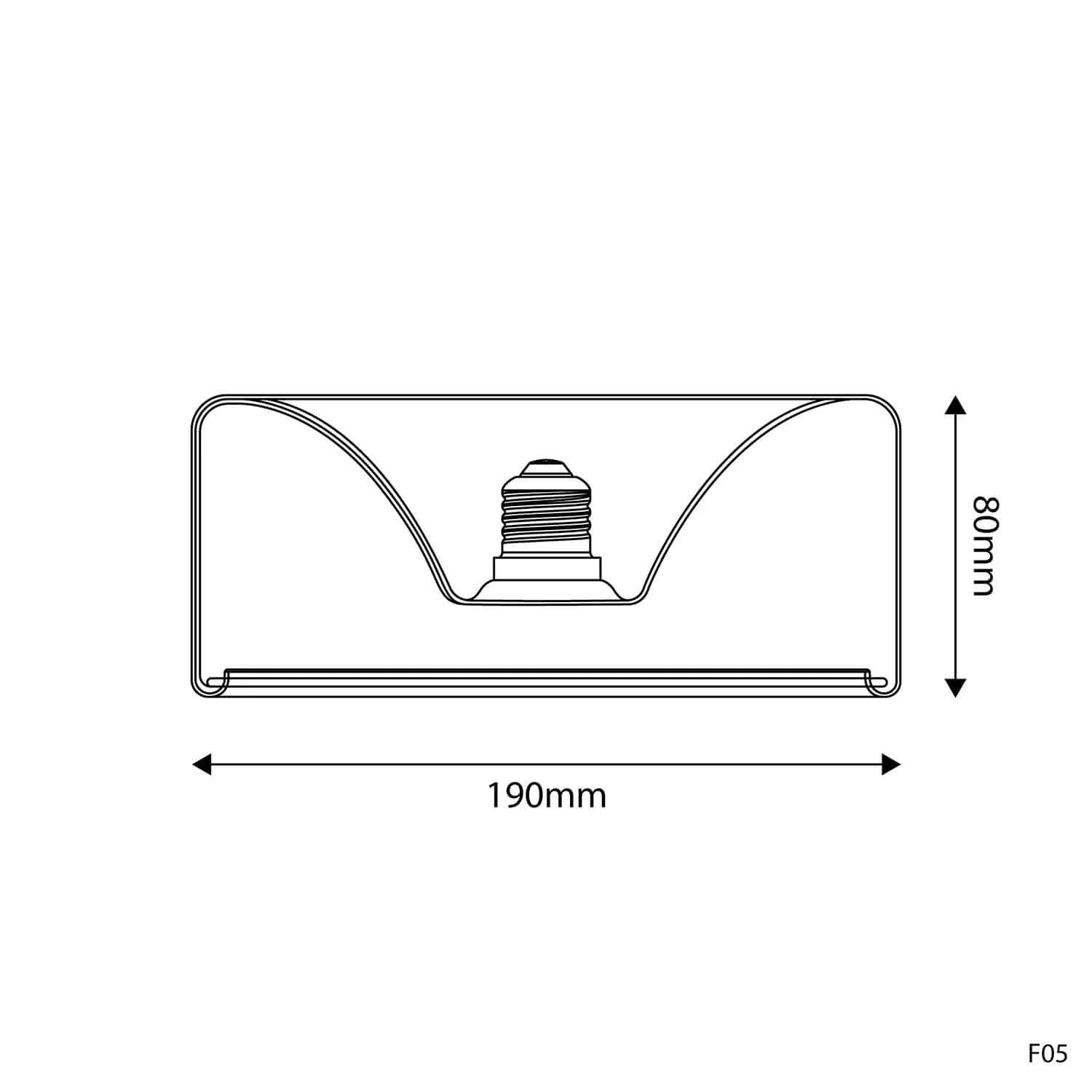 LED lichtbron Transparant Ghost Line Recessed Donut 195x83 6W 500Lm E27 2200K Dimbaar - G02 - Image 5