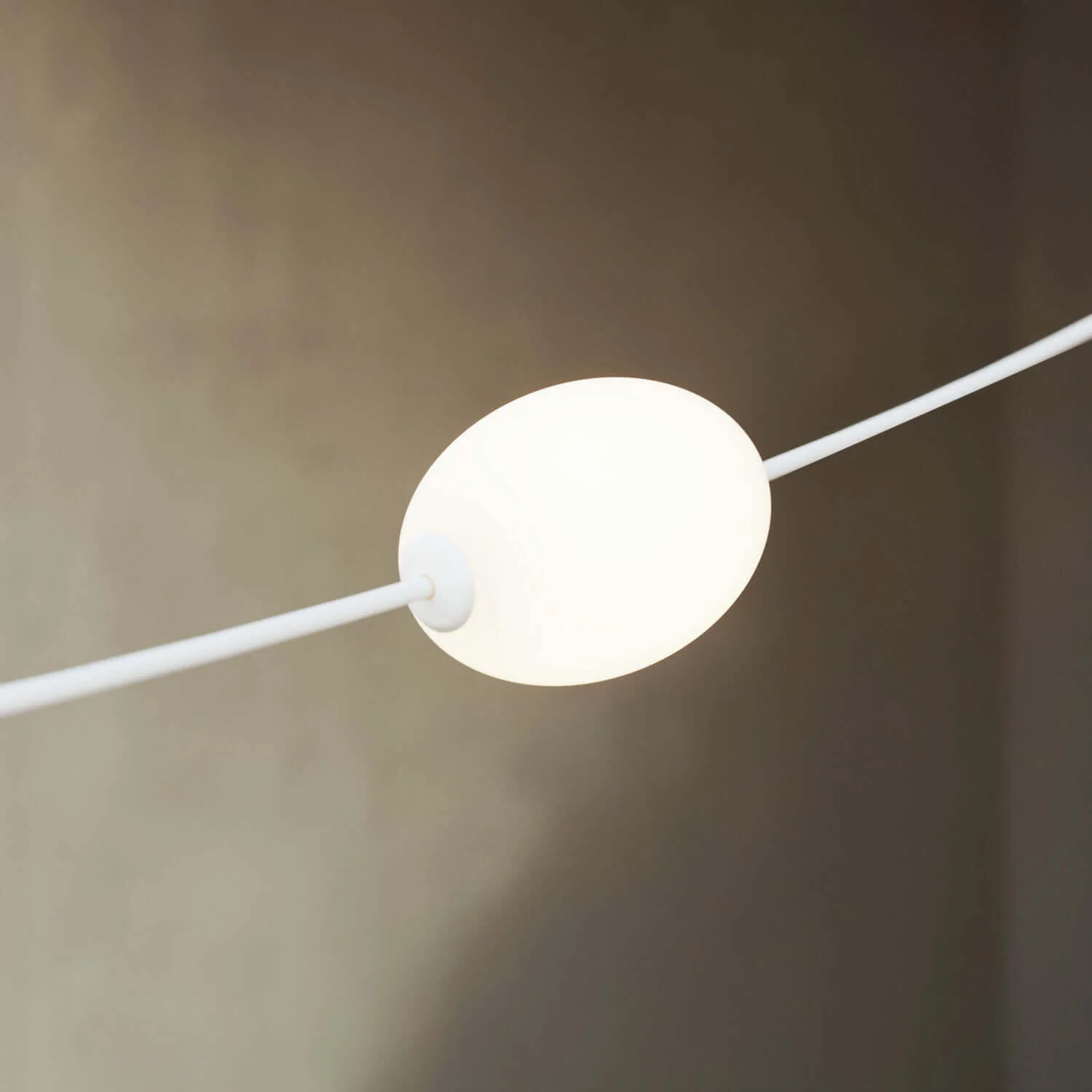 Grid lichtslinger met 7 lichtpunten voor buiten IP67 Zandwit - Marina GRID - Image 6