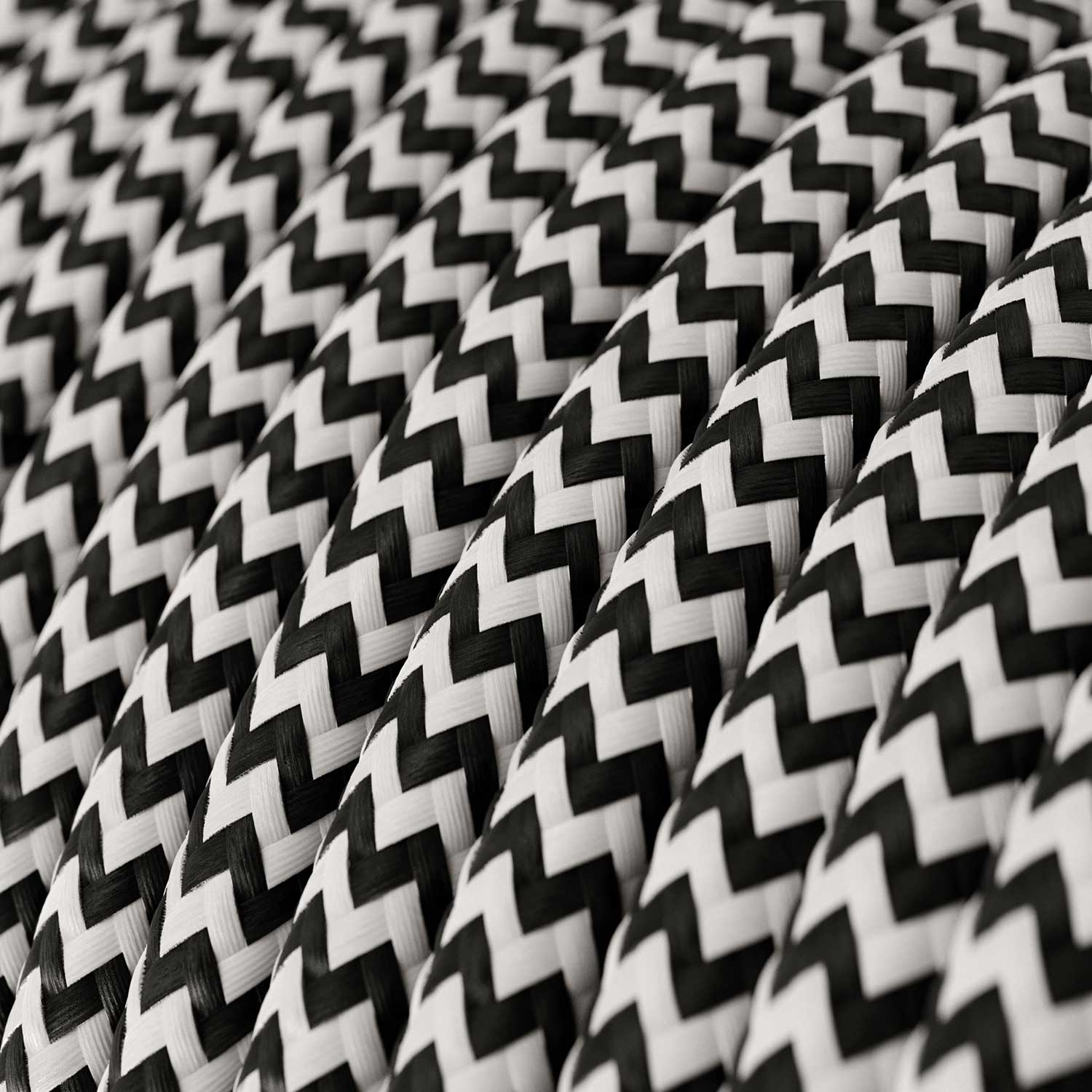 Snake Zig-Zag voor lampenkap - Plug-in lamp met strijkijzersnoer in Zig-Zag effect RZ04 - Image 2