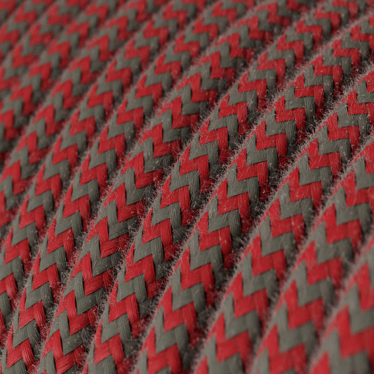 SnakeBis Zig-Zag voor lampenkap - Snoersetje met fitting en strijkijzersnoer in Zig-Zag effect RZ28 - Image 2